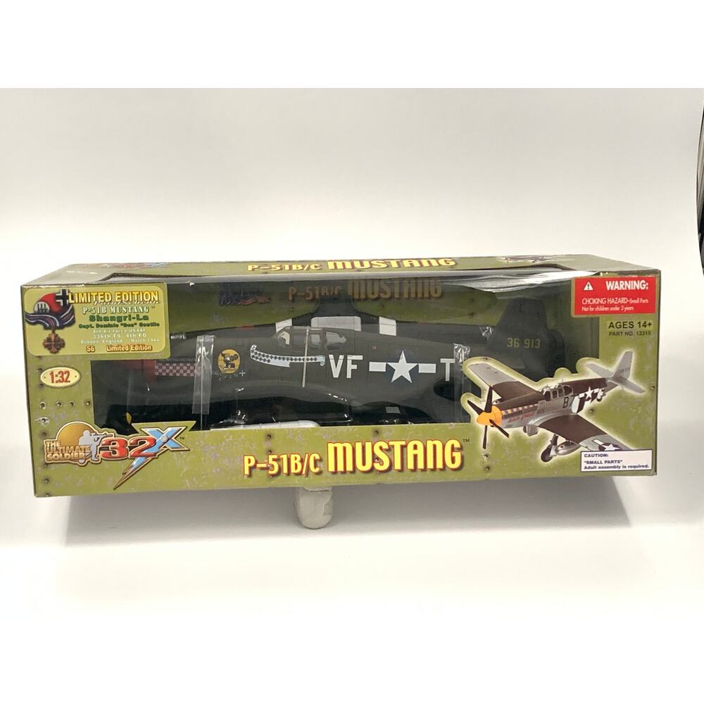 Ultimate Soldier P51 BC Mustang Diecast Model  NIB